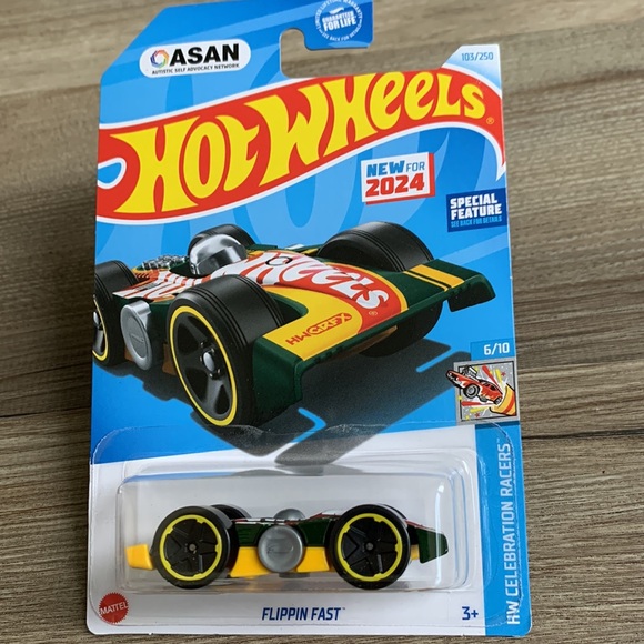 Hot Wheels Flippin Fast HW Celebration Racers Hotwheels Mattel New 2024 🆕 Asan - Picture 6 of 6